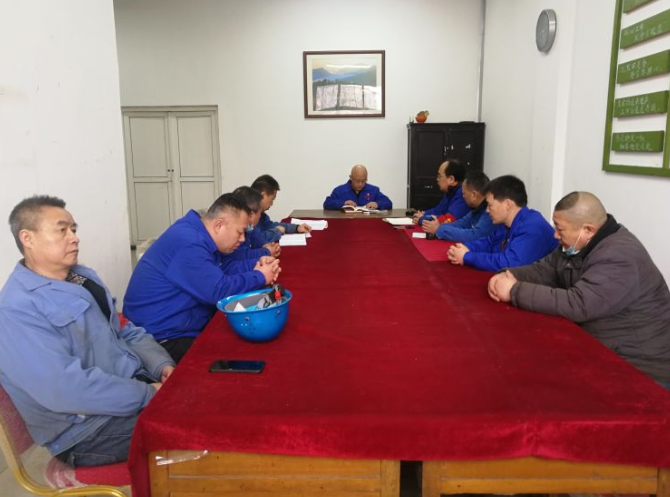 團結一致，奮發圖強——機加裝配黨支部組織生活會